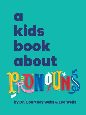 cover image of A Kids Book About Pronouns